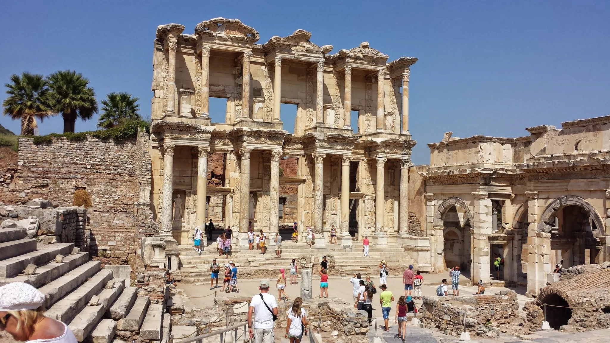 The Library of Celsus at Ephesus